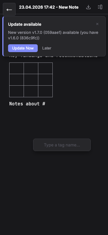 Powerful Tagging on mobile